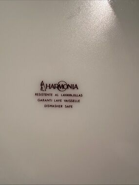 Vintage large Harmonia platter